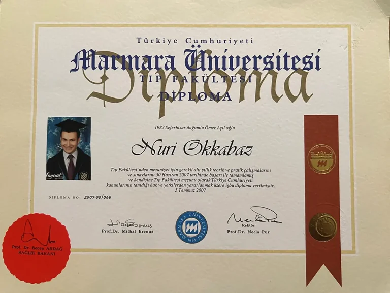 Tıp Fakültesi Diploması
